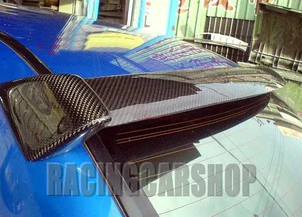 Полностью настоящий карбоновый спойлер на крыше подходит для SUBARU IMPREZA WRX STI 2002-2007 T018