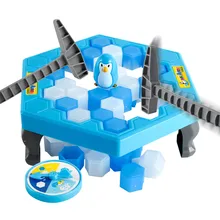 1 комплект маленький спасти пингвина ловушка ледокол игровой блок игрушка забавный Для детей подарок высокое качество