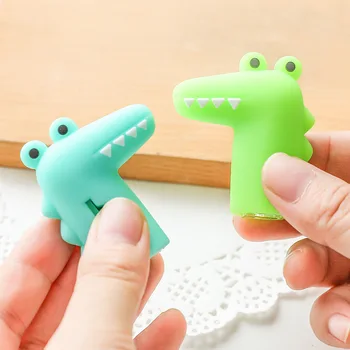 

Crocodile Pencil Sharpener Student Pencil Sharpener Cartoon Animal Pencil Sharpener Mini Creative Modeling School Stationery