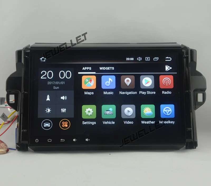 10," android 9,0 четырехъядерный Автомобильный gps Радио навигатор для Toyota Fortuner