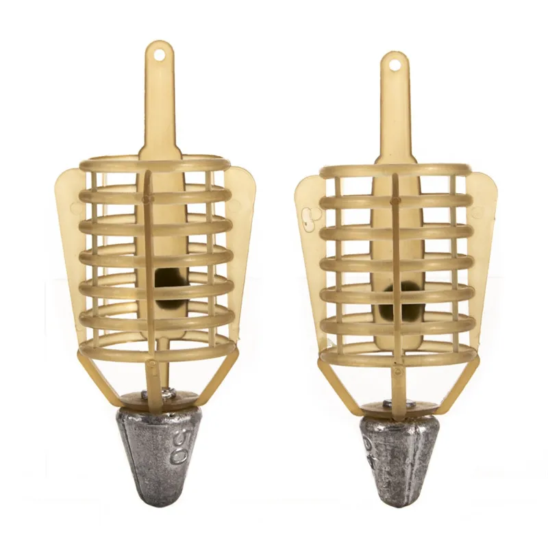 

Fishing Bait Cage 20g/30g/40g/50g Connector Sinker Feeder Bait Holder Thrower Carp Fishing Tackle Tool Accessories