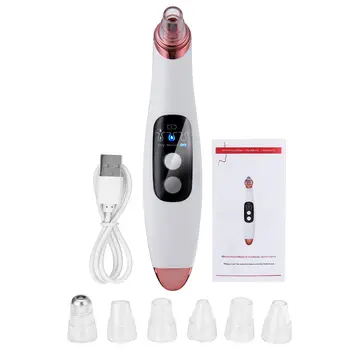 

Electric Acne Remover Point Noir Blackhead Vacuum Extractor Tool Black Spots Pore Cleaner Skin Care Facial Pore Cleaner Machine