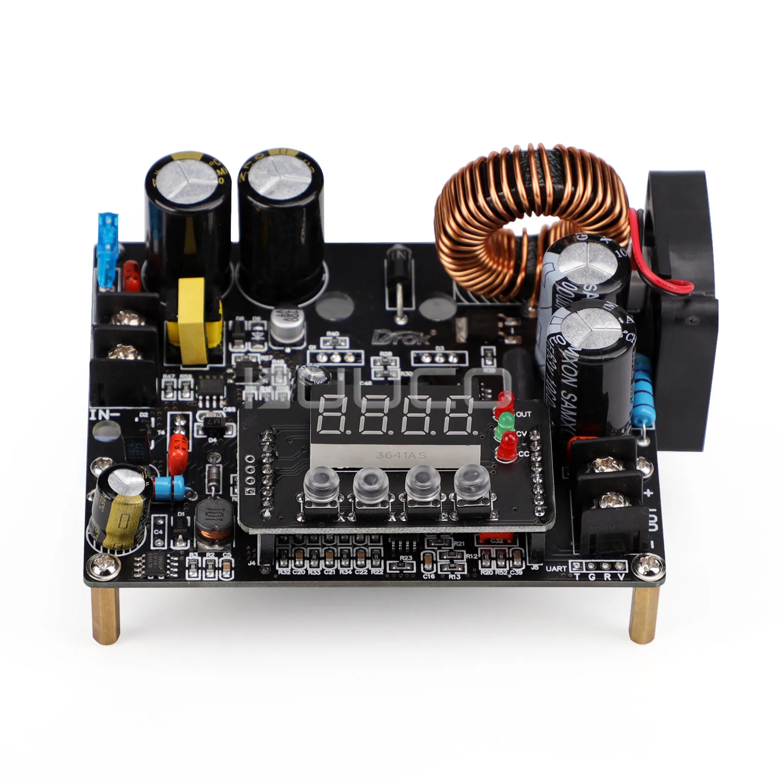 

Power Supply Module DC10V~75V to 0~60V 12A 720W Buck Converter/Voltage regulator CNC Control Module DC 12V 24V 36V 48V Adapter