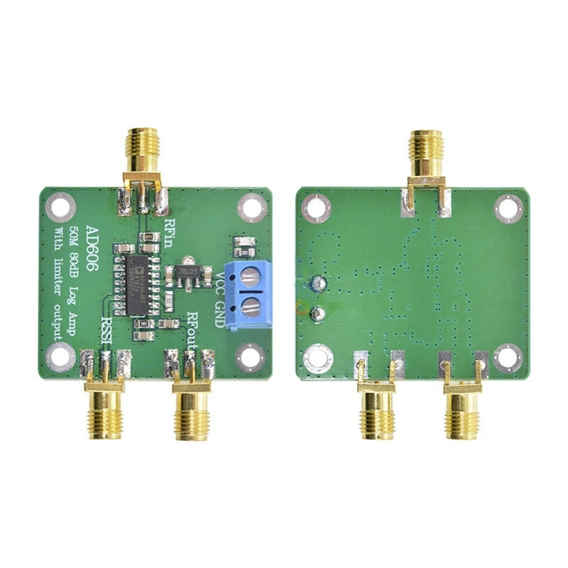 AD606 Demodulating Logarithmic Amplifier Module 80DB Low Power LOG Output Board