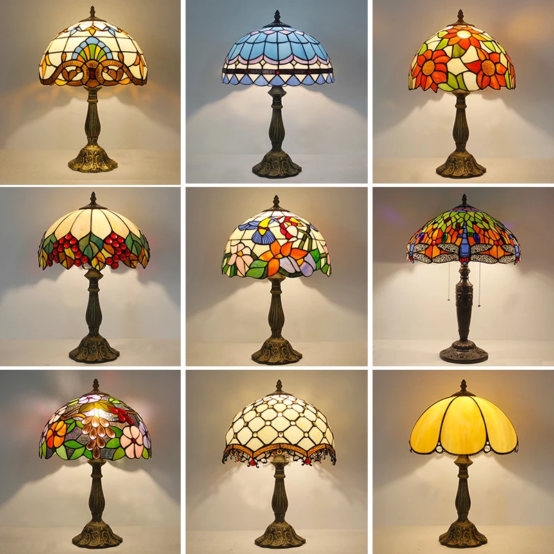 tiffany bedside lamps