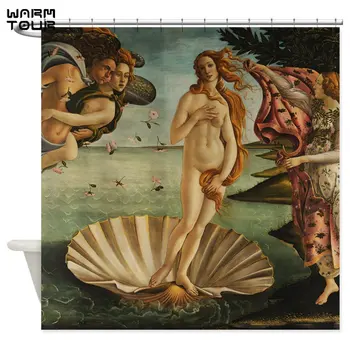 

Botticelli The Birth Of Venus - Decorative Fabric Shower Curtain (69"x70")