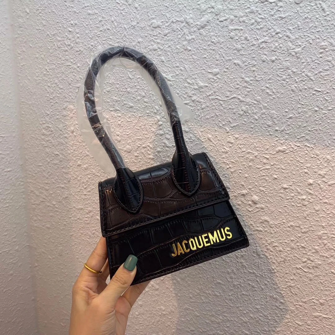 Jacquemus женские сумки с каменным принтом мини сумки аллигатора сумки почтальон дизайнерские сумки через плечо маленький клатч с клапаном