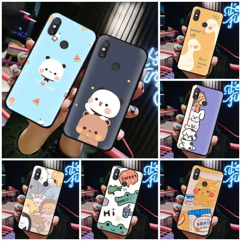 Водонепроницаемый силиконовый чехол-накладка для телефона Xiaomi Mi 8 девушек |