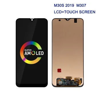 

Super Amoled LCD Display For Samsung Galaxy M30S 2019 M307 M307F SM-M307F With Touch Screen Digitizer Assembly Black