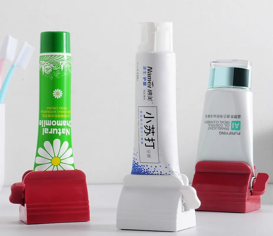 Dispenser Squeeze Toothpaste Easy Press Toothpaste Squeezer Dispenser