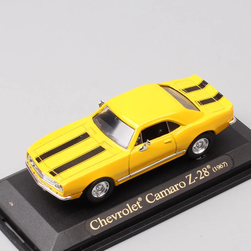 1/43 Масштаб Мини классика Винтаж 1967 Chevrolet Camaro Z28 мышечная модель автомобиля Diecasts& Toy Vehicles подарок для детей коллекция мальчиков