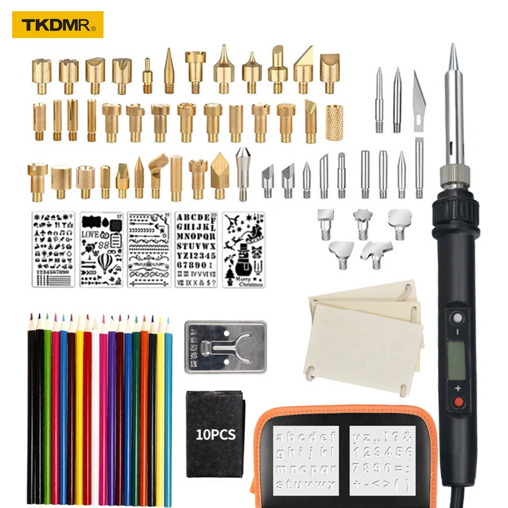 

Professional Adjustable Temperature LCD Digital Electrical Soldering Iron Soldering Station DIY Welding Tools 60W EU US plug