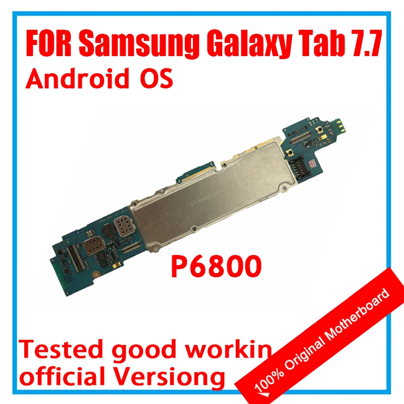 Материнская плата для Samsung Galaxy Tab 9. 0 P6800 ОС Android чистая оригинальная сменная с