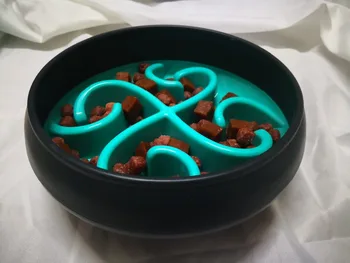 

NEW 2020 Roly-poly Eat Slow Dog Bowl Slow Feeder Bath Pet Supplies Accessories Dog Slow Feeder Bowl For Cat Pets Slow Feeding