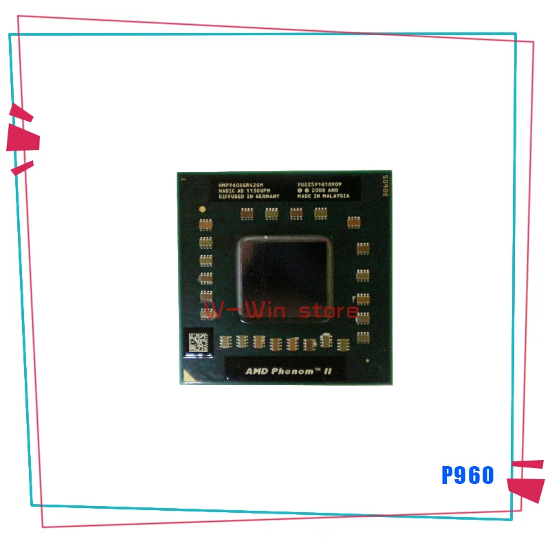 Четырехъядерный мобильный процессор AMD Phenom II P960 1 8 ГГц четырехъядерный