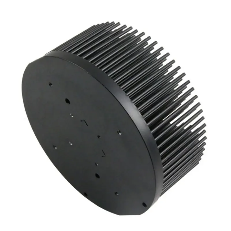 D180mm x H70mm 100W предварительно Просверленный радиатор для cree cxb3590 Citizen CLU058 1825 Bridgelux