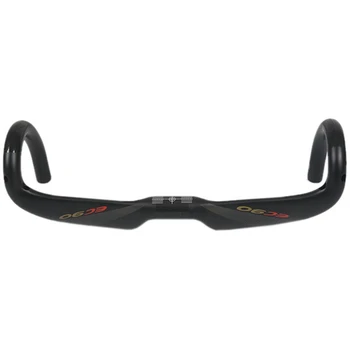 

Full Carbon Fiber Bicycle Handlebar Road Bicycle Handlebar Stem Handle Playing Ud Matt Carbon Handlebar 420Mm