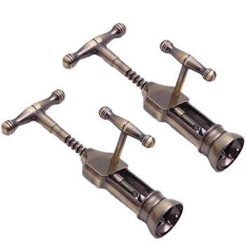 

HOT SALE 2 Pack Vintage Metal Wine Bottle Opener Creative Turn Corkscrew with Extra Handle