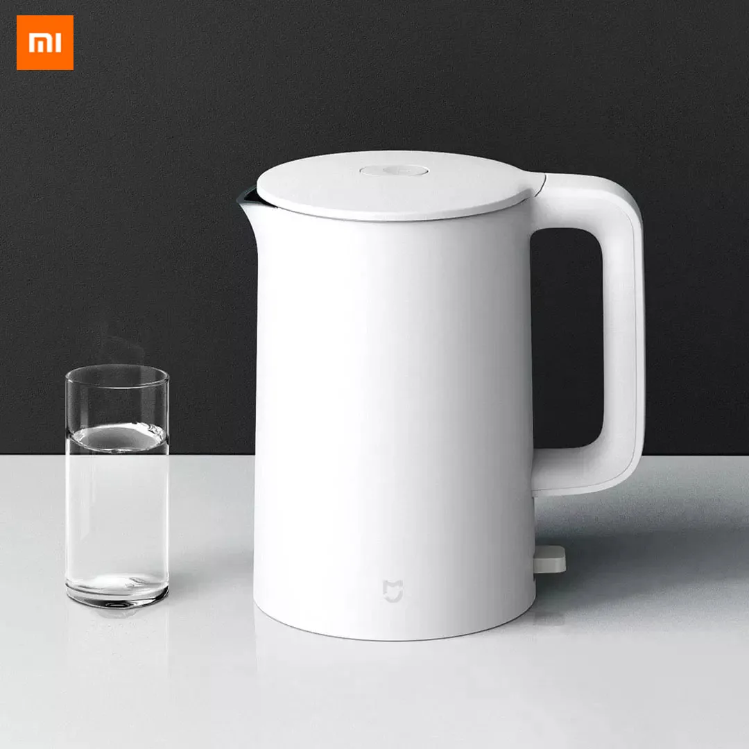 Электрический чайник Xiaomi Mijia, 1800 л, большая емкость, Вт, высокая мощность, быстрое кипячение, пустотелая теплоизоляция, не горячий