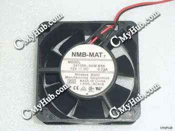 

For NMB-MAT 2410ML-04W-B50 B00 DC12V 0.26A 6025 6CM 60mm 60x60x25mm 3Pin 2Wire Cooling Fan