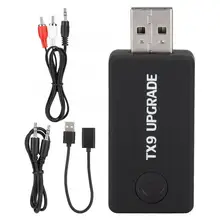 Bluetooth передатчик 2 в 1 CSR USB 3,5 мм TX9 обновленная версия беспроводной Bluetooth преобразователь звука
