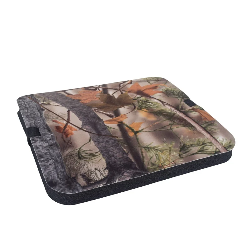 Outdoor Camping EVA Seat Mat Camo Waterproof Pad With Adjustable Strap Anti-Moisture Sitting Pad For Fishing Seat AH08