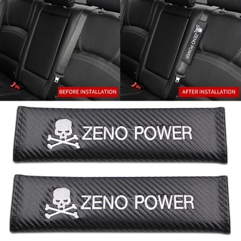 

2pcs car seat belt cushions seat shoulder strap cushion cover For Nissans Lands Rovers Renault Alfa Romeo Suzukis Skull Logo