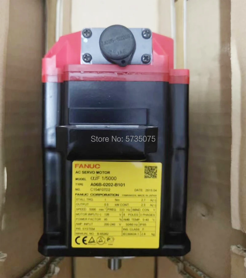 A06B-0202-B101 Fanuc AC Серводвигатель для Fanuc машины