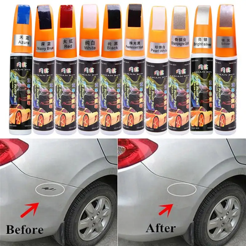 Car Mending Fill Paint Pen Tool Applicator Waterproof Touch Up Car