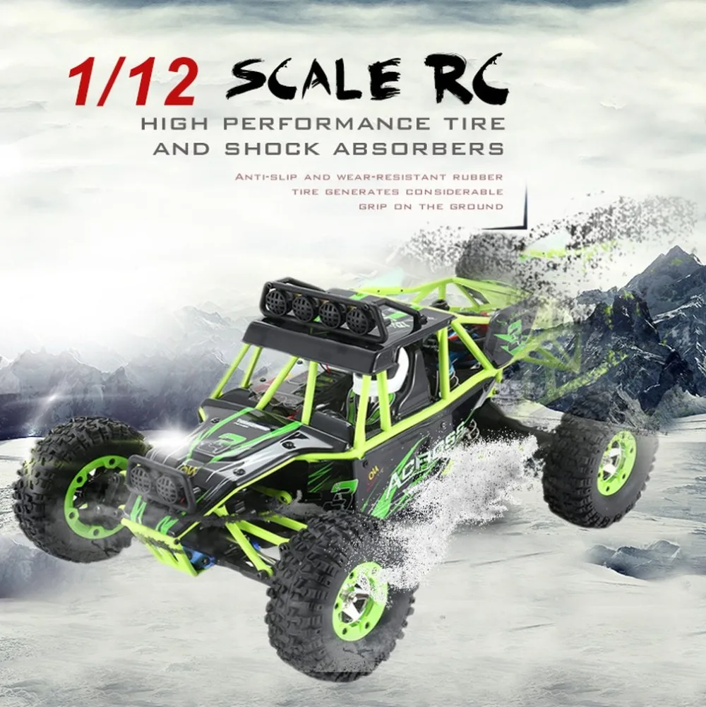 

12428 RC Climbing Car Toys 1 /12 2.4G 4WD Remote Control Car 50 KM /H High Speed RC Car