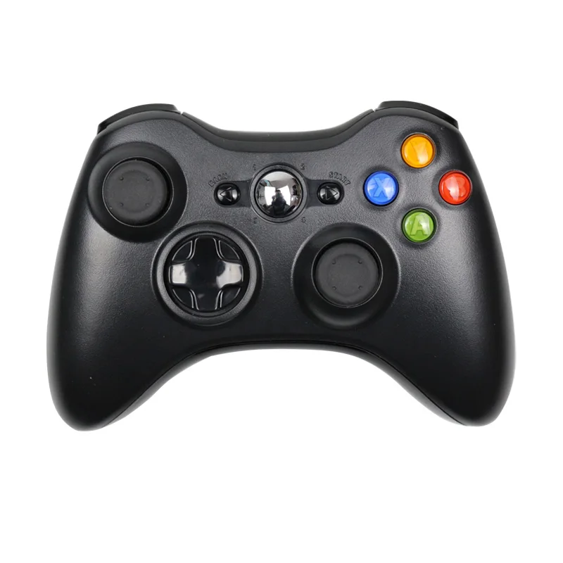 Wireless Black Геймпад для xbox 360 беспроводной/проводной контроллер для xbox 360 беспроводной джойстик для xbox 360 игровой контроллер Joypad - Цвет: Wireless Black