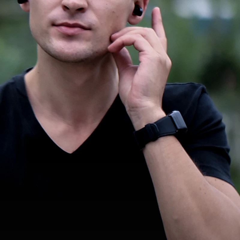 S300 Смарт часы монитор сердечного ритма Bluetooth наушники фитнес трекер кровяное