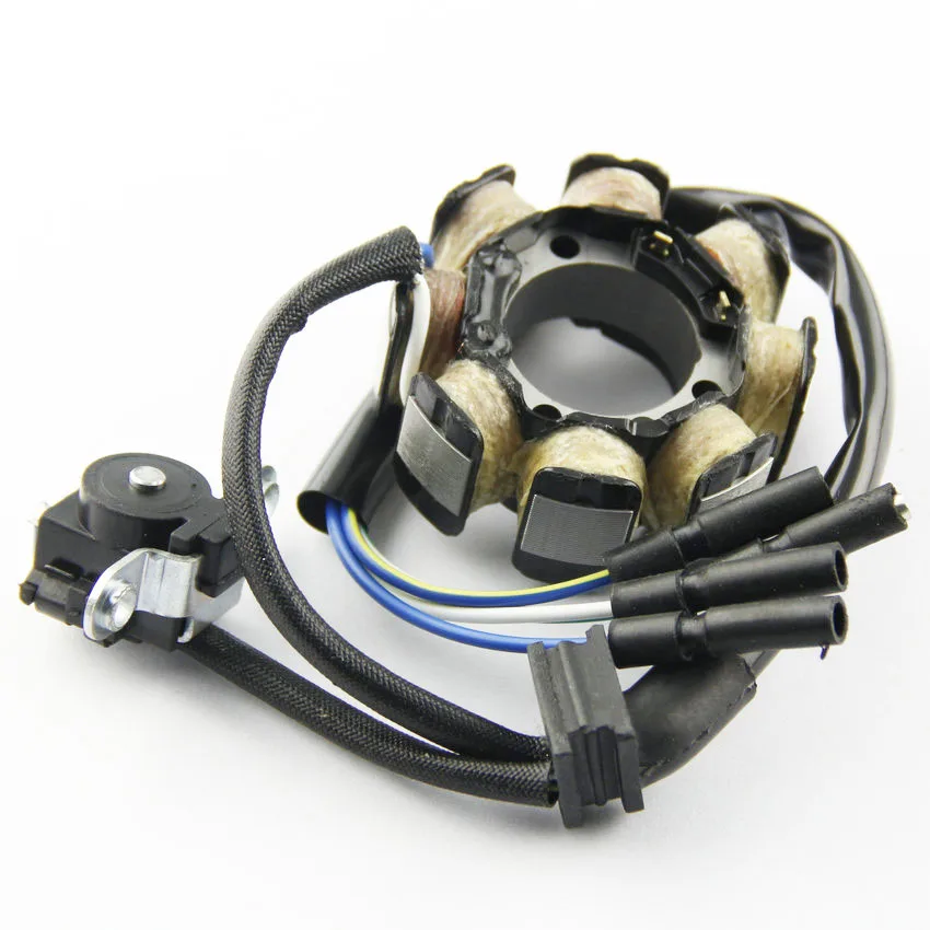 Мотоцикл магнитная катушка статора 18 полюсов 12V Катушка Для Honda 31100-MEB-670 31100-MEB-671 CRF450R 2002-2003 31100MEB671