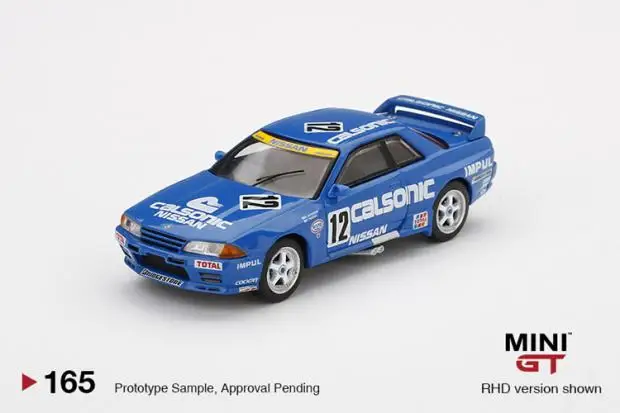 1:64 1990 Nissan GT-R R32 12 правый пептидный сплав игрушечные автомобили металлические
