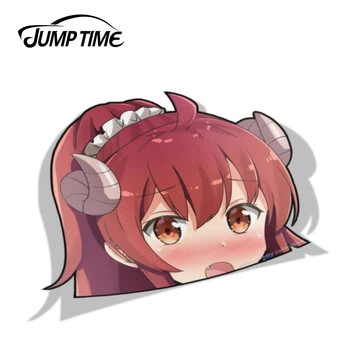 

Jump Time 13cm x 10cm For Machikado Mazoku Yuko Yoshida Car Stickers Waifu Decals Laptop Car Styling Motorcycle Car Accessories