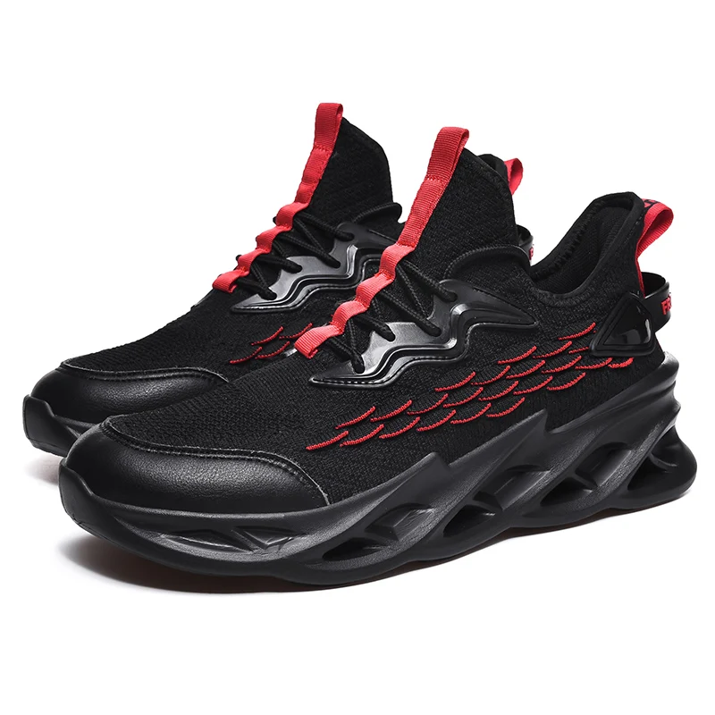 Online Popular 2019 men running shoes Lightweight sports shoes breathable professional men s Comfortable jogging adult male sneakers