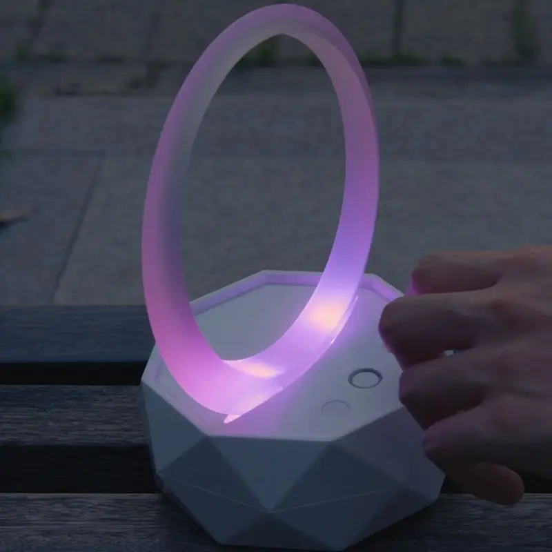 Мини Беспроводной Bluetooth 5,0 Динамик модная детская Красочный светодиодный ночной Светильник