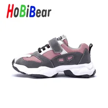 Hot Sale Kids Unisex Running Shoes Pink Black Fashion Casual kids Sneakers Breathable Brand Boy Shoes Soft Sole Girls Sport Shoe