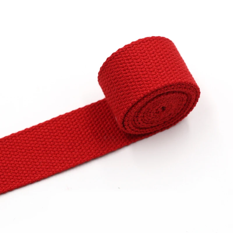 Canvas Ribbon Belt 3 Yards 32mm Bag Cotton Webbing Polyester/Cotton Webbing Knapsack Strapping Sewing Bag Belt Accessories canvas belt canvas ribbon belt