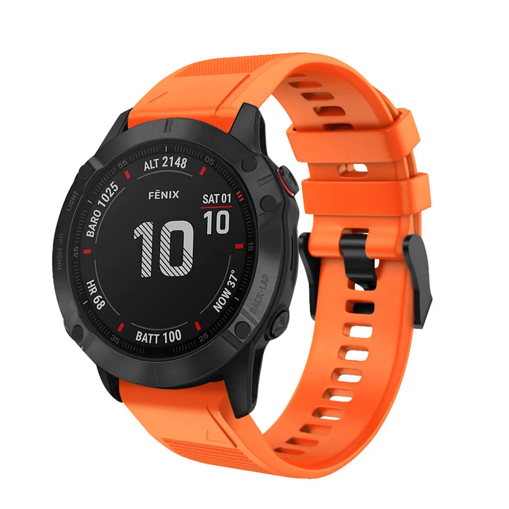 Для Garmin силиконовый ремешок для часов браслет Прочный сменный ремешок для часов Ремешок с отверткой для Garmin Fenix 6/Fenix 6Pro