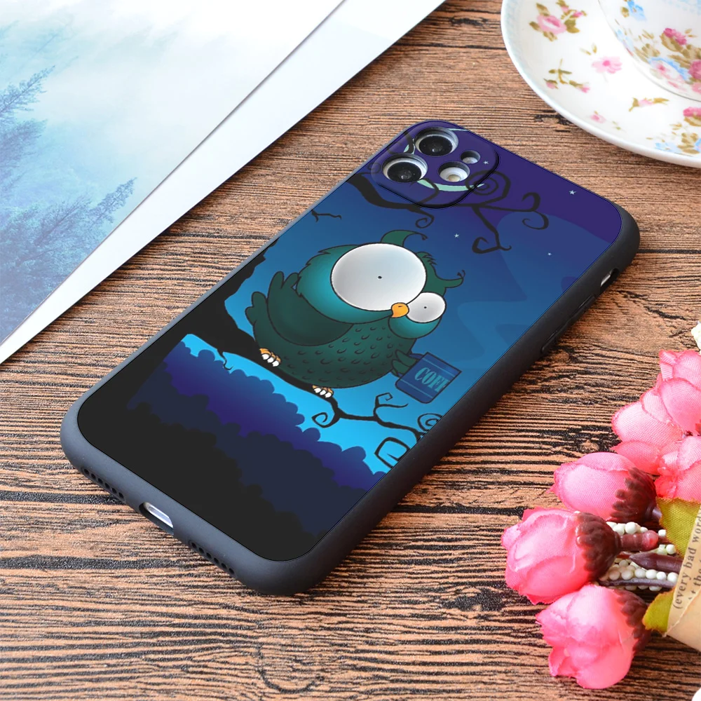 

For iPhone Coffee Break Print Soft Matt Apple iPhone Case