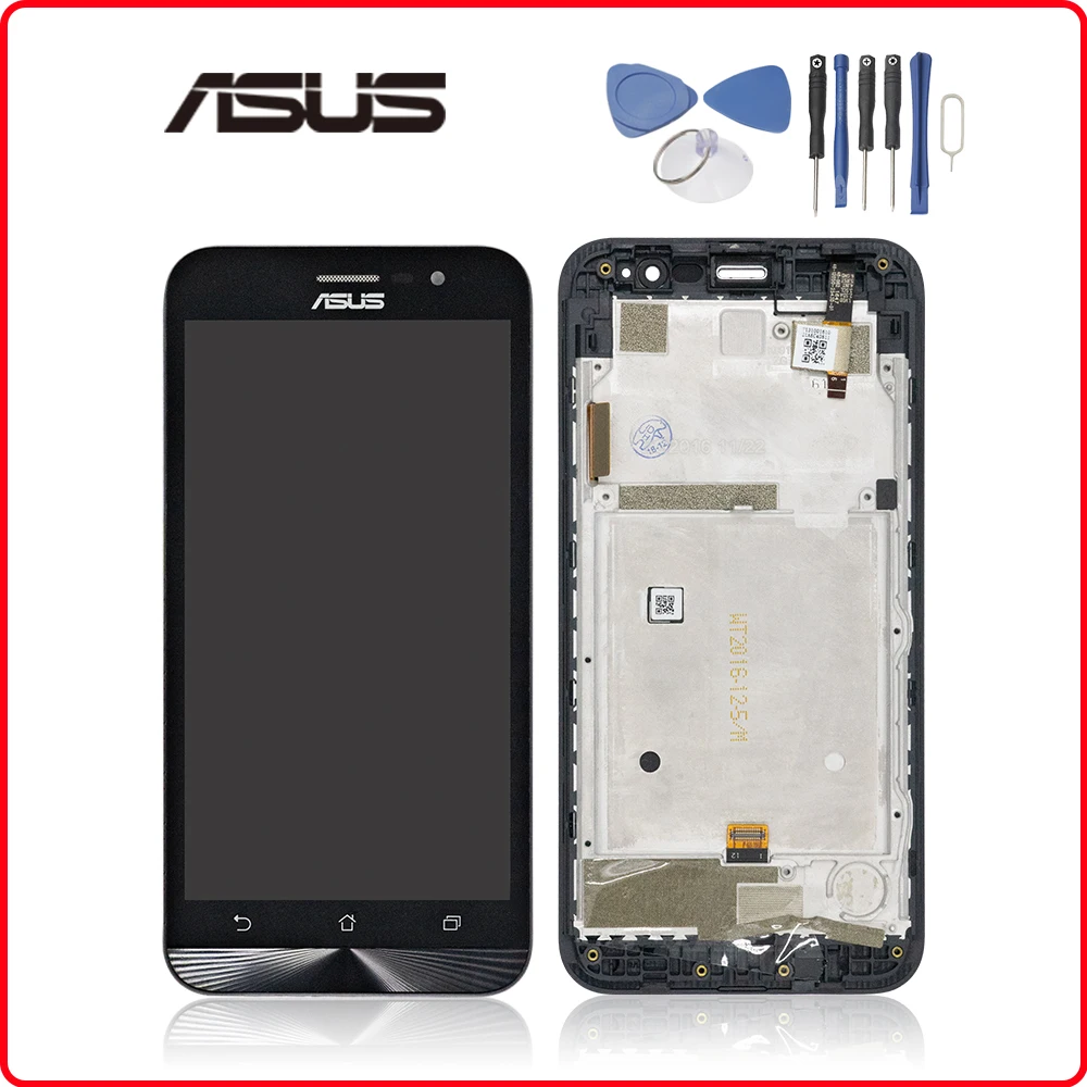 

5.0"Original LCD For ASUS Zenfone Go 5 Lite ZB500KG LCD Touch Screen with Frame Digitizer Assembly Replacement ZB500KG Display