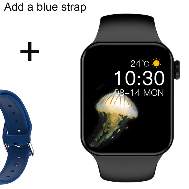 IWO Series 7 Smartwatch Smart Watch Body Temperature 44 MM Sport Smart Watches Men Women Gift For Android IOS + Box