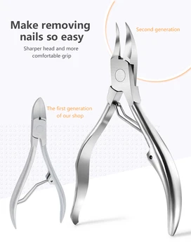 

Nail Clipper Cuticle Cutters Ingrown Toenail Clipper Nail Art Cuticle Nipper Pedicure Manicure Tool For Dropshipping