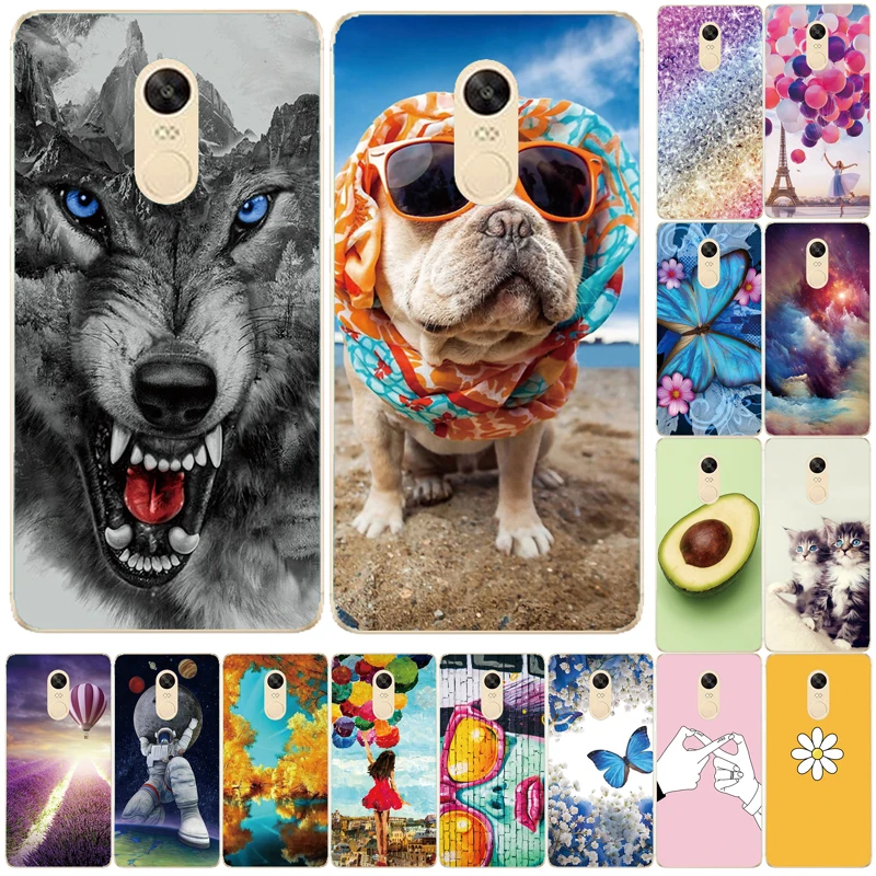 phone Case For xiaomi Redmi Note 4/note 4 pro silicon tpu Cover for 4X/note 4x Phone case global version | Мобильные телефоны и