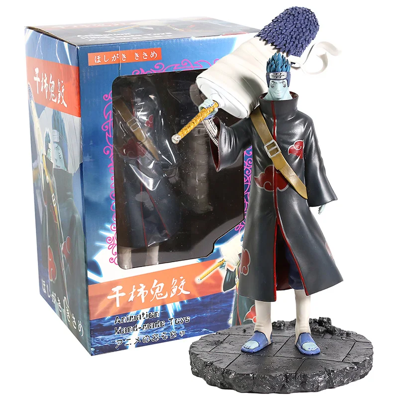 Наруто Shippuden Akatsuki Hoshigaki Kisame GK статуя ПВХ фигурка Коллекционная модель игрушки