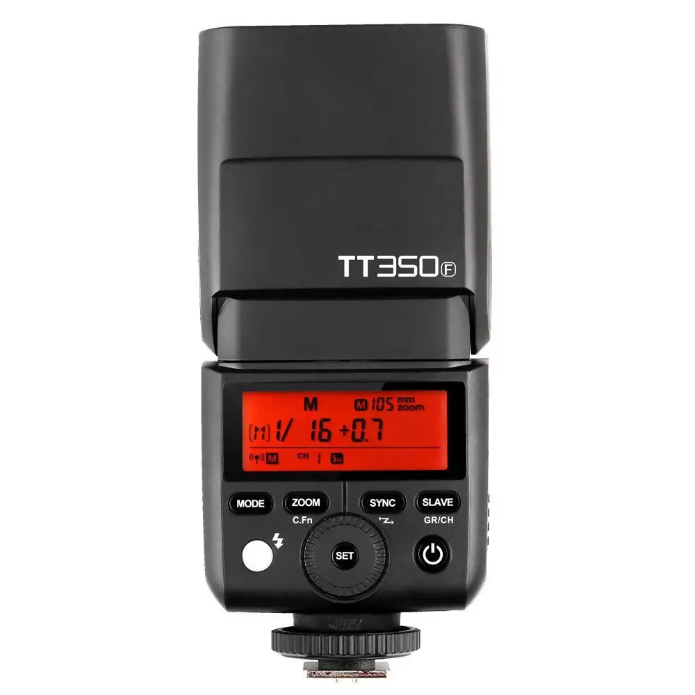Мини-вспышка Godox TT350 GN36 2 4G TTL HSS + XPro X1T для камер Canon Nikon Sony Fuji Olympus | Электроника