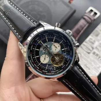 

Breitling-Tourbillon Earth Graphic Automatic Mechanical Movement Men's Luminous High Quality High Quality Fashion Trend Swiss