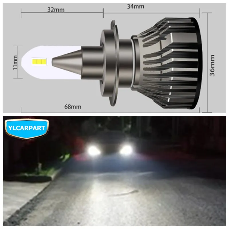 

For Geely GC5,Hatchback,Geely515,SC5 HB,Car front headlight head light LED bulb