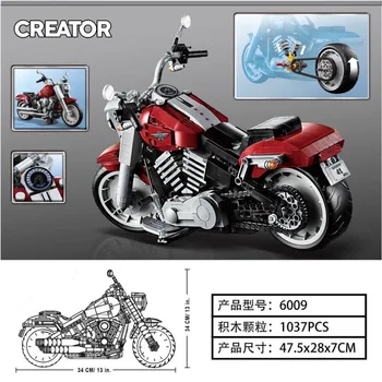 

Compatible toyedtechnic Motorcycle moto motor racing Motorbike sets Building Blocks models kits children brick kid toys Halle